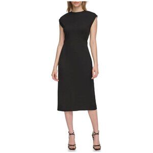 Calvin Klein Women's Ponte Formal Fitted Dress